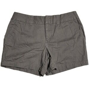 Tommy Hilfiger Chino Shorts Women's Size 8 Brown Cotton Casual